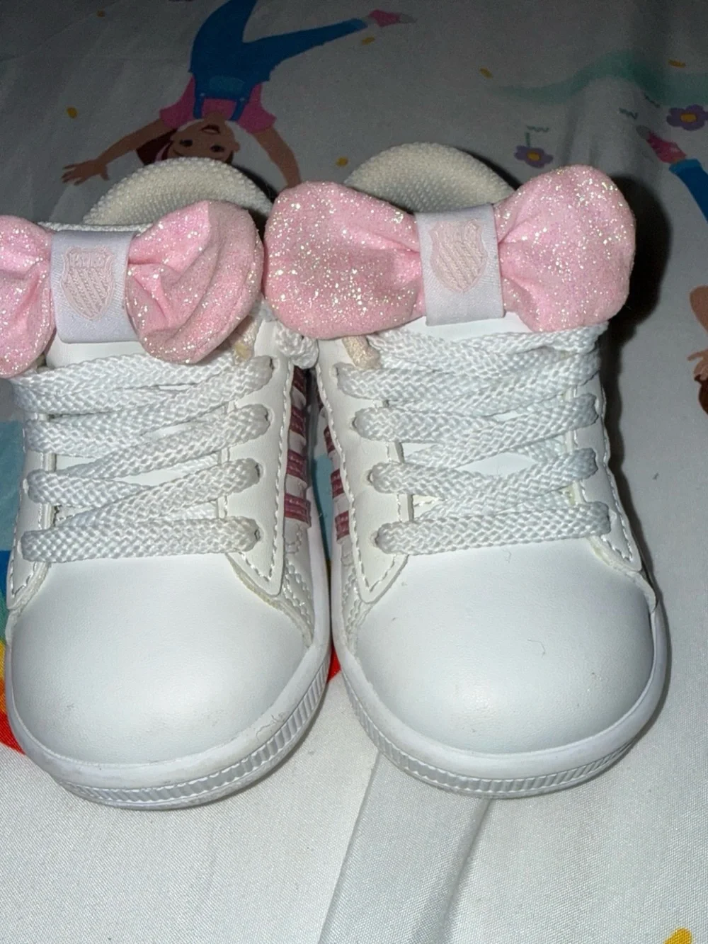 K Swiss toddler girl classic low
